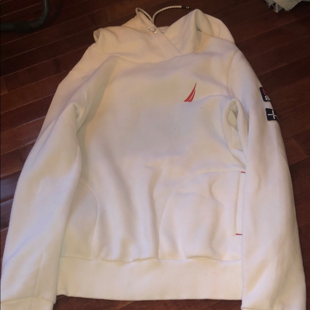 White sweatshirt Nautica NWOT